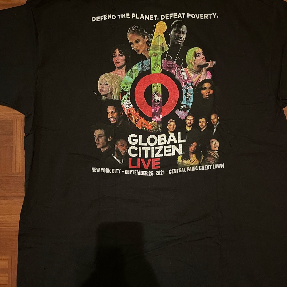 Global citizen tee